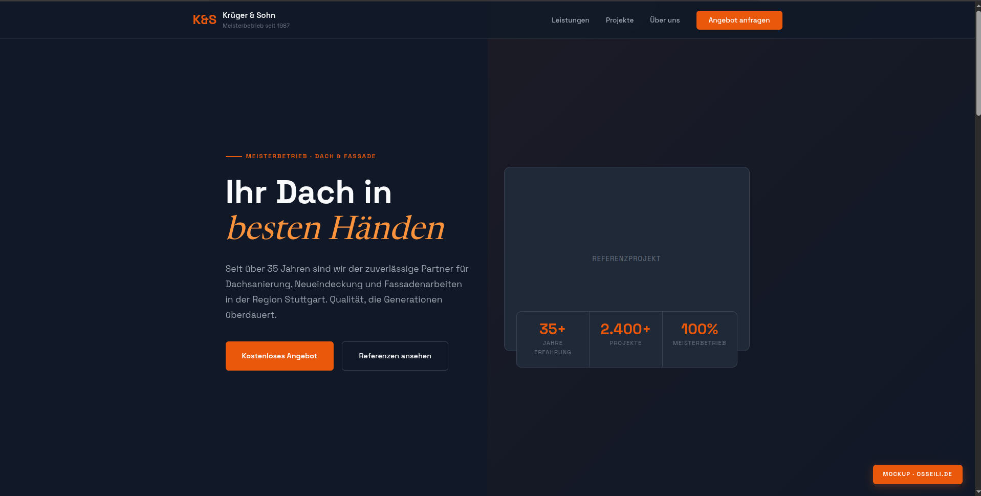 Handwerker & Dienstleister